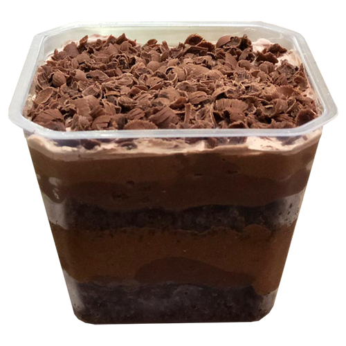 Detalhes do produto Bolo de Pote Brigadeiro